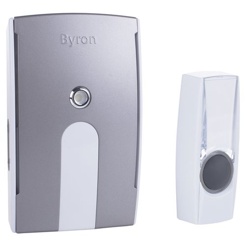 Smartwares Byron Draadloze Bel By504e 125 M Reikwijdte + Flashlamp - Verwisselbare Voorkant